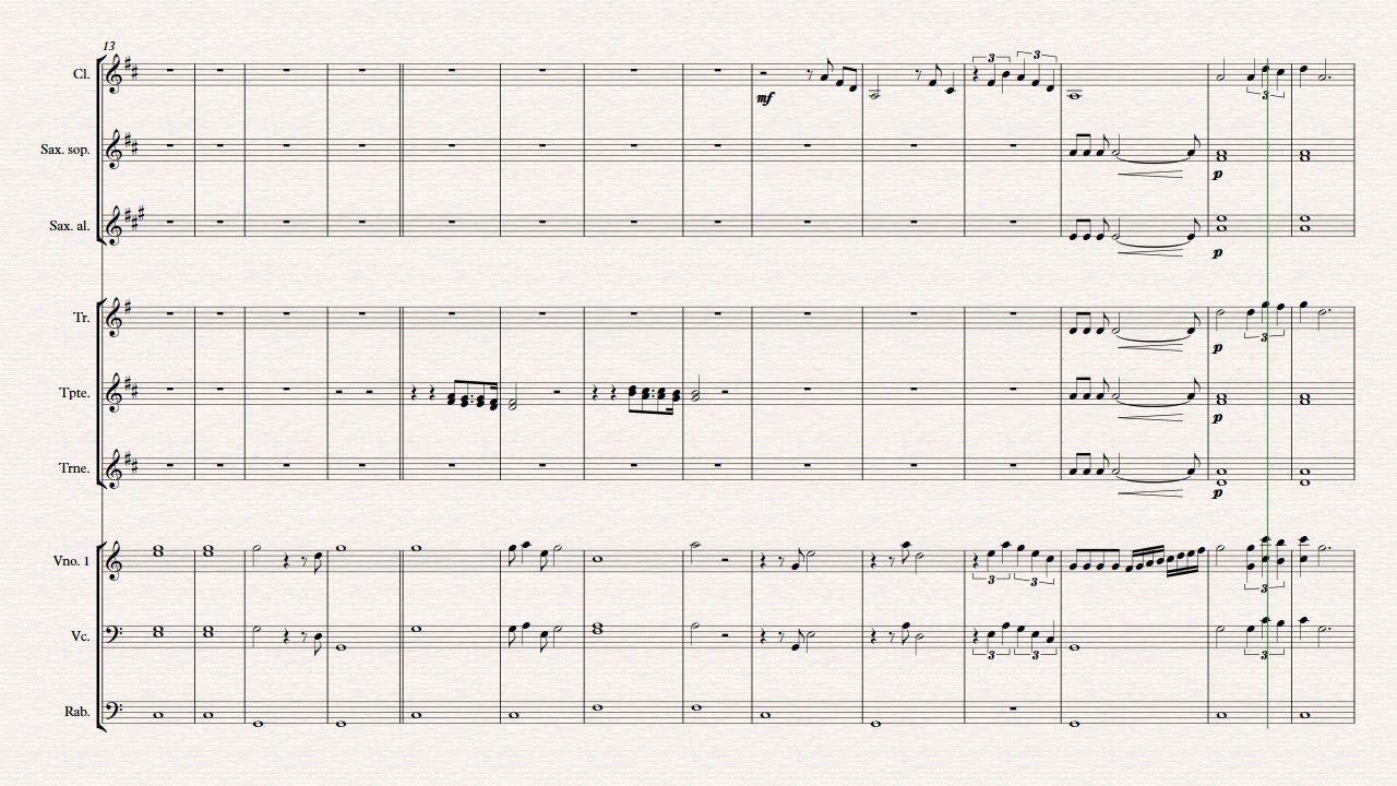 Partitura Daniel - Mara Lima