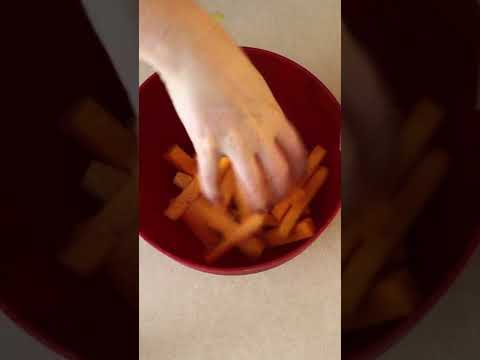 Easy Keto Sweet Potato Fries Substitute (Nut Free and Gluten Free)