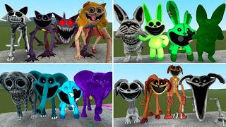 NEW ZOONOMALY MONSTERS CATNAP AND DOGDAY AND ALL MONSTERS COMBINED DIFFEREN VERSIONS - Garry's Mod?!