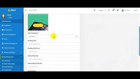 Block Advertisement  Laravel Multi Vendor Ecommerce Advanced CMS