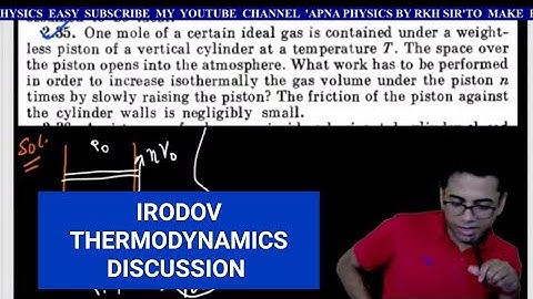 IRODOV THERMODYANAMIC by RKH SIR