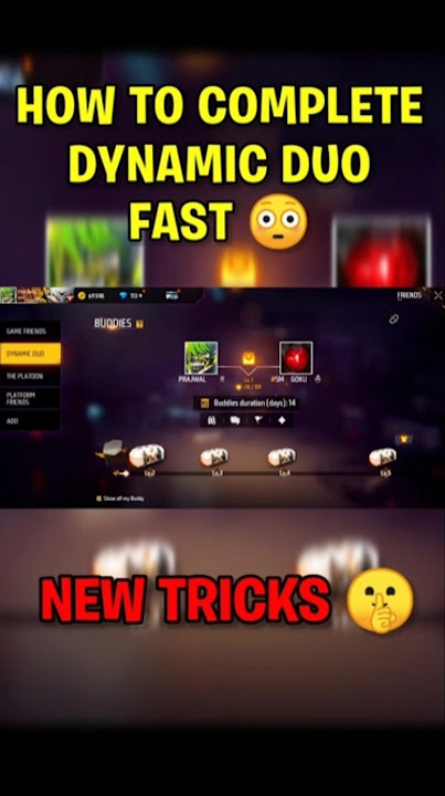 Dynamic duo not Increase problem fixe 🤯 10x fast dynamic duo points trick ✅ #dynamicduo