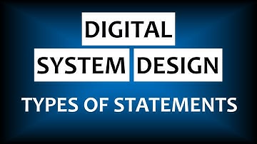 Types of Statements in VHDL | Digital System Design