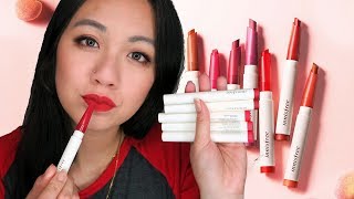INNISFREE INNISFREE VIVID SLIM FIT TINT FULL SWATCHES REVIEW