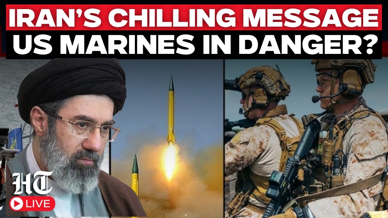 LIVE | ‘Shark Food’ Warning: Iranian Military Issues Chilling Message to U.S. Marines | Trump | Iran