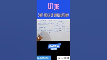 Short trick of integration #iitjee #maths #education #viral