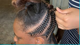 How to do STITCH BRAIDS | Easy To Follow 