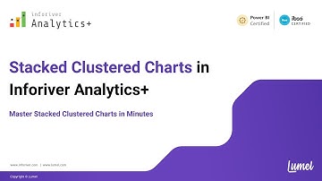 How to Create a Stacked Clustered Chart in Power BI | Inforiver Analytics+ Tutorial