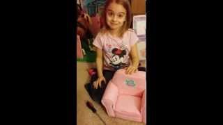 American Girl Doll House Chair... Cracker Barrel Chair