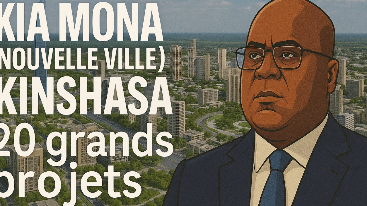 🌆 KINSHASA KIA MONA : 20 grands projets pour construire une nouvelle ville