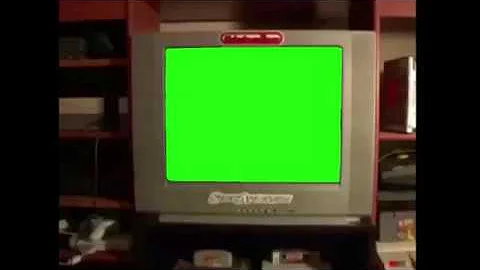 AVGN You pop that piece of crap in (Green Screen)