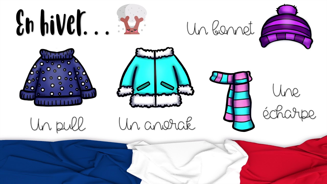 Français - Les vêtements 