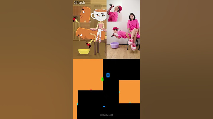 Watch 2 Videos Separately Original vs Brainrot Animation | Blue Bouncing Square