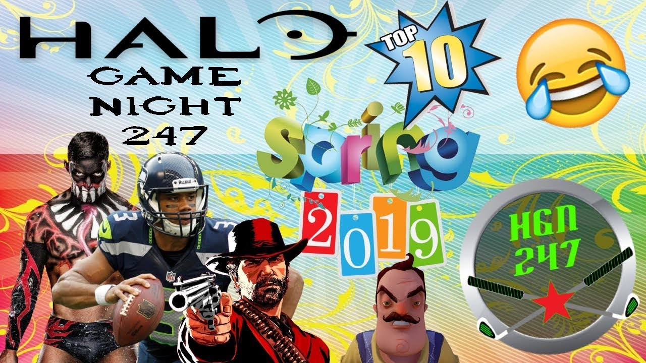 Halo Game Night 247 | Top 10 Funniest Moments SPRING 2019