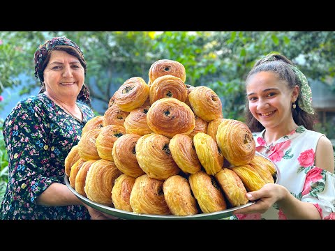 Shor Gogal - The Best Pastries of Traditional Azerbaijani Cuisine! Crispy & Mouthwatering!