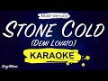 Demi Lovato - Stone Cold (Karaoke Piano) Male Version -5