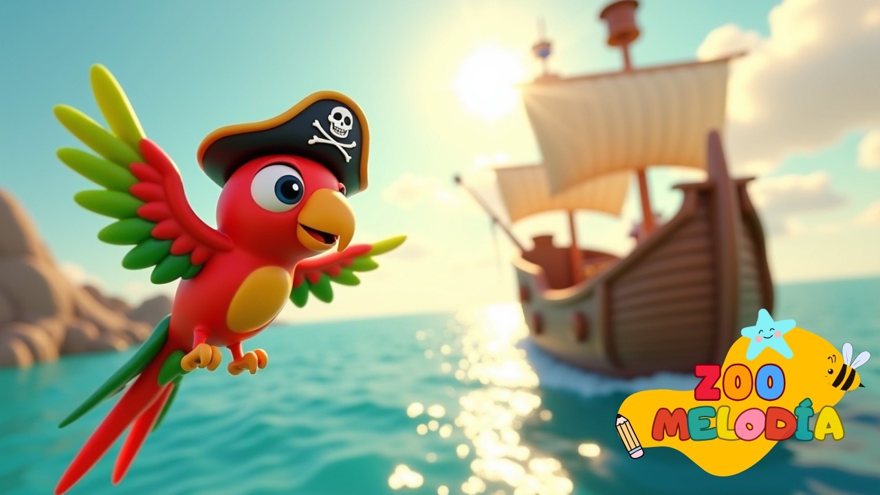 Loro Falante 🦜 | Canções infantis para melhorar a atenção e a memória nas crianças