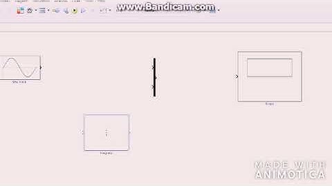 HOW TO MAKE INTEGRATE OF SINE FUNCTION USING SIMULINK