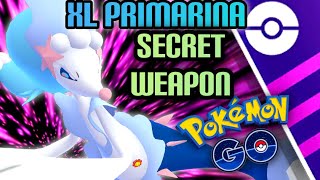XL Primarina SECRET WEAPON in Open Master GO Battle League for Pokemon GO || 12 WINS IN A ROW