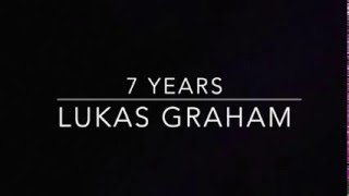 Lukas Graham- 7 Years (Lyric Video) (Sped Up) Resimi