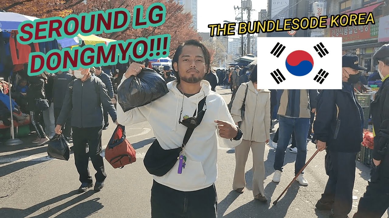 Second Round Selam di DongMyo flea market,mmg xckup masa selam cnie genks,besar abiss!!!