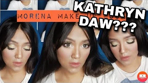 kathryn Bernado daw??? Morena make up look and cut crease eye shadow.