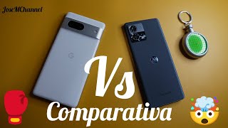 Pixel 7 vs Motorola Edge 30 fusion | Son de LOCOS !!!