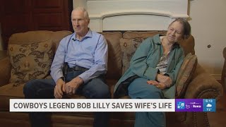Hall of Famer, former Dallas Cowboy credited with saving wife's life after she suffered a stroke