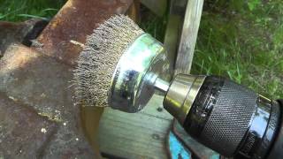 Cleaning Up Rusted Metal Finds