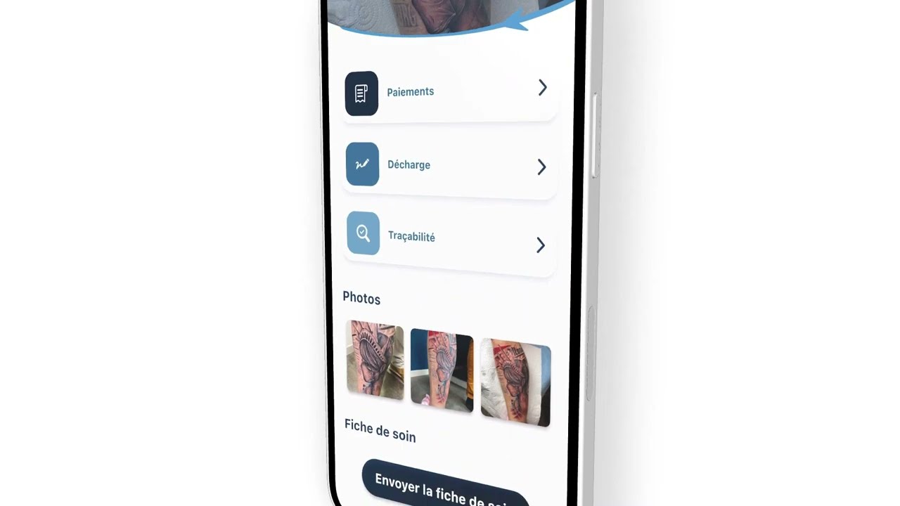 Démonstration de l'application Tattoomorrow