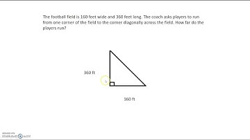 Pythagorean Theorem Word Problems