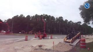 Roundabout construction starts on State Road 44
