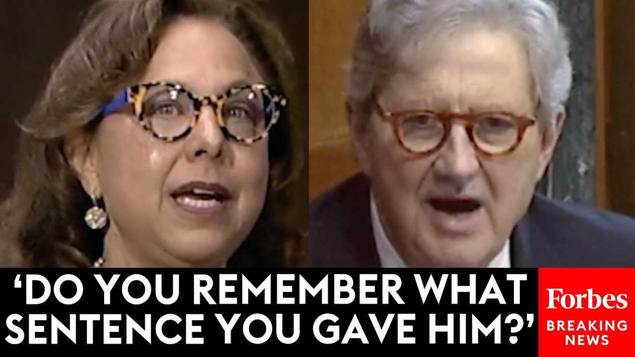 John Kennedy Confronts Judicial Nominee For Giving Light Sentence To Man Who Committed Heinous Crime
