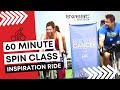 60minute spin class free inspirational indoor cycling workout pedal to end cancer ride