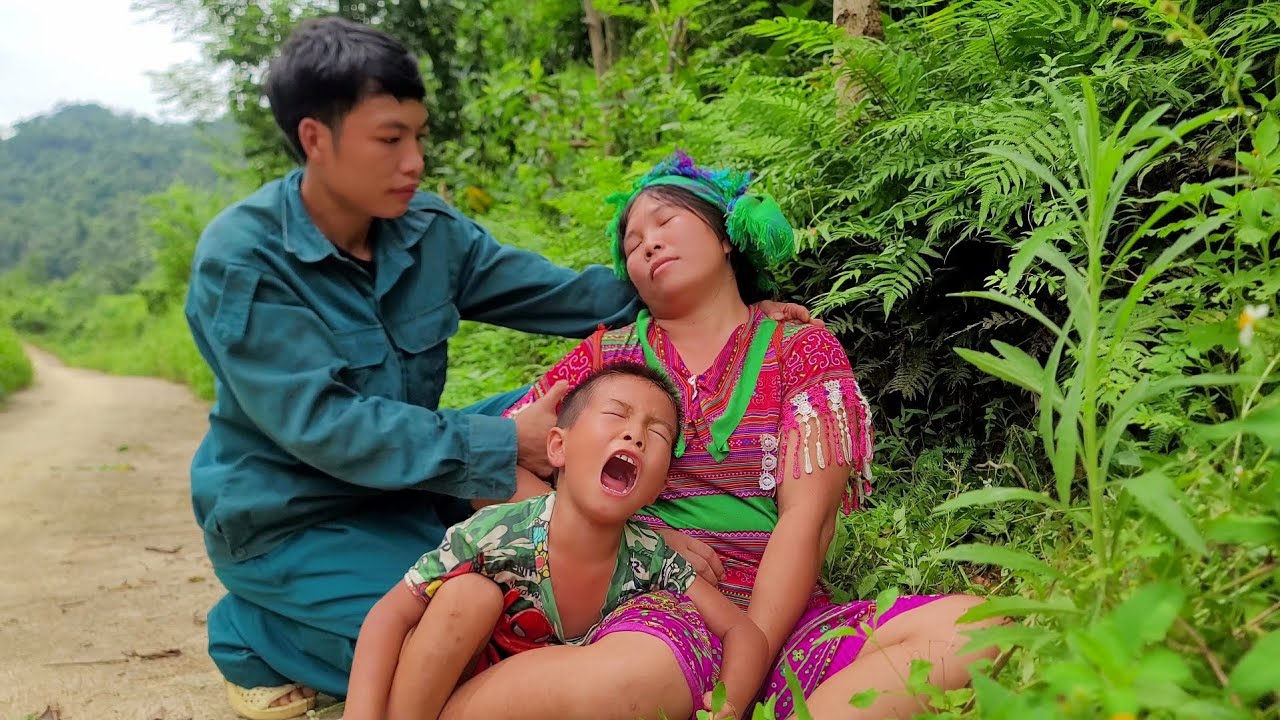 Single mother in danger - Kind man helps overcome difficulties | Nhim single mom