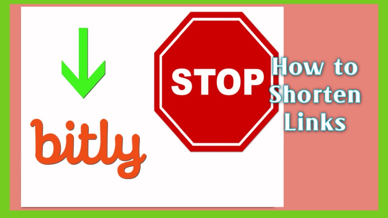 How to shorten your URL Links Shorten Video Links YouTube