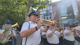 Grevenbroicher Schützenfest 2023 / Musikzug Orken 1969 - Deutschlands Waffenehre (2.9.2023)