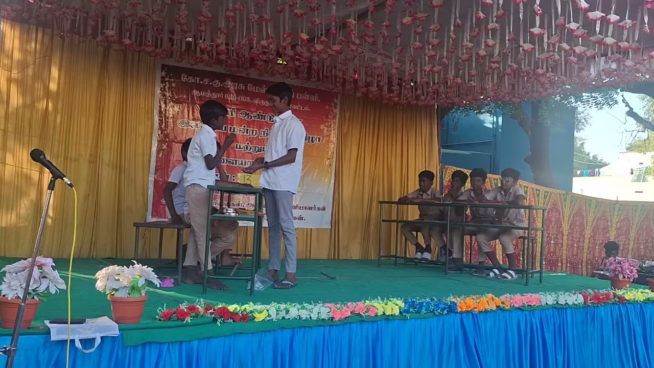 90 S kids -2K kids Tamil drama GHSS AMATHUR 2025-2026