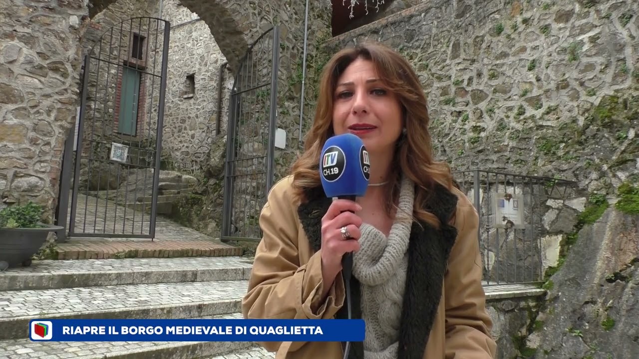 A tre anni dalla chiusura riapre il borgo medievale di Quaglietta, affidata la gestione a Kinè srl