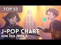 [TOP 50] J-Pop Chart - June 2026 (Week 3)