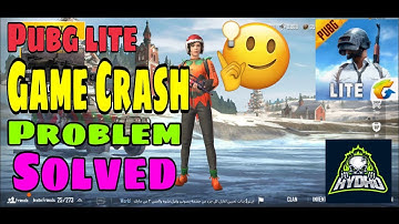 Pubg Mobile lite Game Crash Problem Solved. How to fix game crash problem in pubg lite?