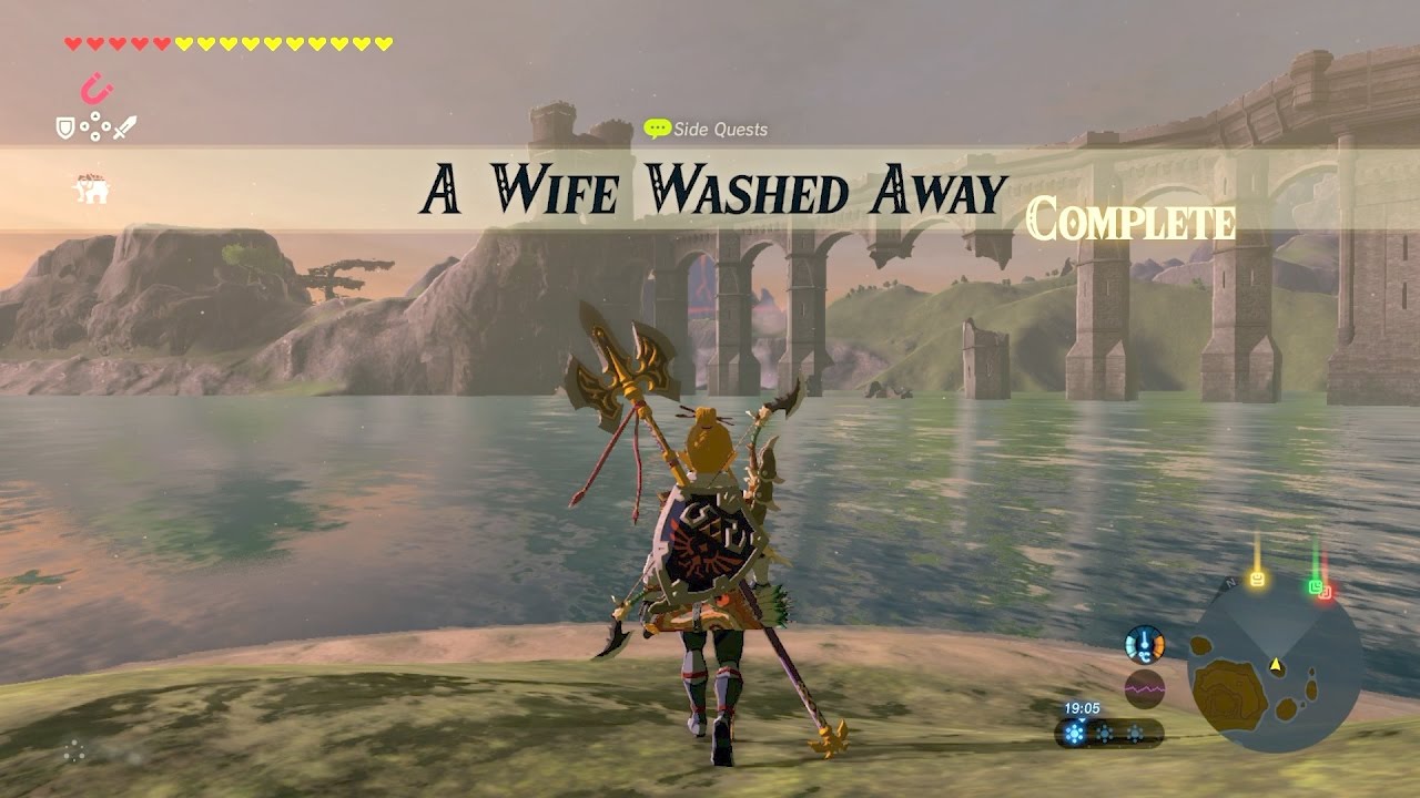 A Wife Washed Away