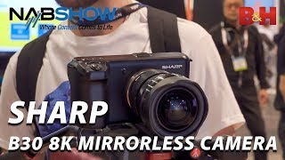 NAB 2019 | Sharp B30 8K Mirrorless Camera screenshot 5