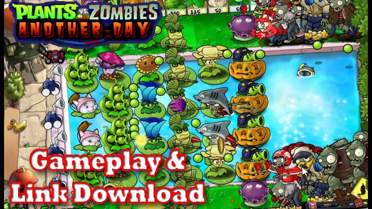 PvZ Mod Another Day By @JTambor PC - New Plants - New Zombies.