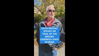 David Brooks speaks about about his brother's killing