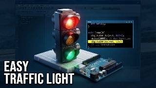 don't miss this ,simple traffic light circuit using proteus&arduino screenshot 1