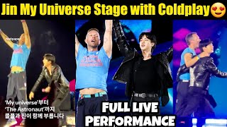 My Universe Tシャツ Coldplay × BTS 公式 L JIN My Universe Tシャツ Coldplay × BTS 公式 L JIN