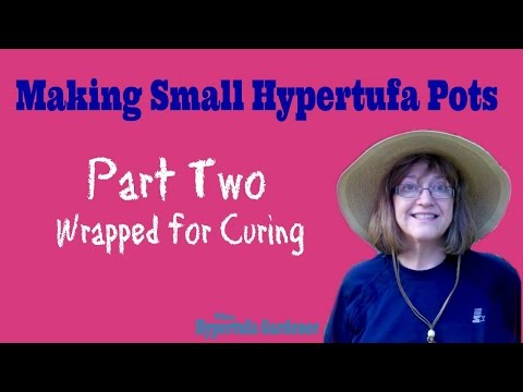 making-small-hypertufa-pots--wrapped-for-curing---part-2-of-3