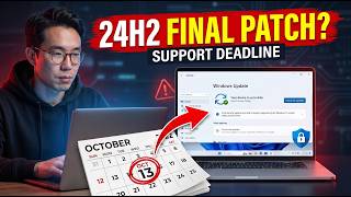 Microsoft Releasing Final Security Patch For Windows 11 Version 24H2