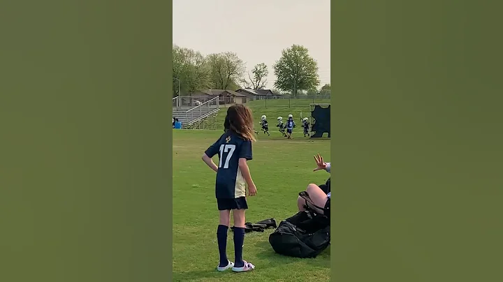 Frank runs the entire field in lacrosse for the go...